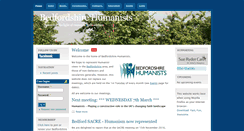 Desktop Screenshot of bedshumanists.org.uk