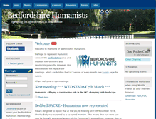 Tablet Screenshot of bedshumanists.org.uk